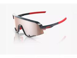  Ochelari 100% Slendale, gloss carbon fiber/HiPER crimson silver