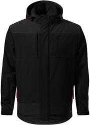 MALFINI Vertex téli softshell kabát férfi fekete 2XL