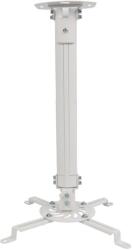 TECHLY Suport de tavan pentru videoproiector, reglabil, extensie 55-90 cm, capacitate sustinere 13.5KG, Argintiu, Techly, ICA-PM 18M