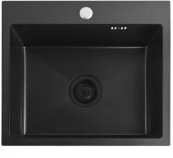  Acél mosogatótálca Leo 50 Black - pepita - 46 200 Ft