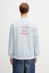Drôle de Monsieur hanorac pentru bărbați, din bumbac Slogan Calligraphy PPY2-BLM05A_50X (K.SW157.CO127.LBE)