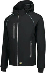 MALFINI Tricorp Tech Shell Kabát - Unisex - Fekete - 4XL