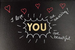  family fa felirat " you" - 3, 5 cm magas