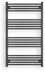 Ecoradco törölközőszárító radiátor 75 x 130 cm (fekete) - pepita