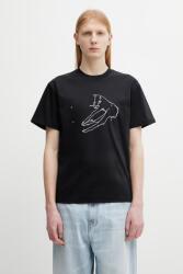 Heliot Emil tricou bărbătesc din bumbac PPY2-TSM0SR_99X (SS26.M.09.169.BLK01)