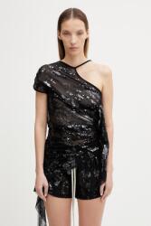 Rick Owens Lilies bluză asimetrică pentru femei Tungsten PPY2-TSD1N5_99X (LI01F7102.TUSM21)