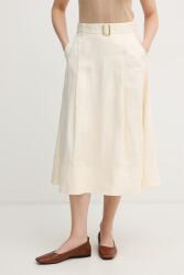 Tommy Hilfiger fustă în formă de A din in PPY2-SDD0GM_01X (WW0WW49651)