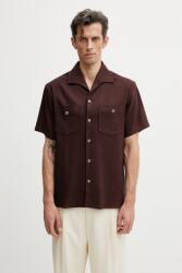 Drôle de Monsieur cămașă pentru bărbați, cu vâscoză Chemise a Poches Viscose PPY2-KDM05E_89X (K.SH254.VI029.BN)