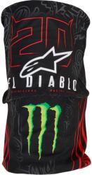 Alpinestars Manșon de gât Alpinestars FQ20 Monster Collection Negru-Roșu fluo-Albastru-Verde (AIM167-211)