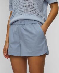Varley Pantaloni Scurți Albaștri Varley Nila Mid Rise Short