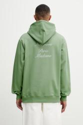 Drôle de Monsieur hanorac cu glugă pentru bărbați, din bumbac Le Hoodie Slogan Calligraphy PPY2-BLM054_76X (K.HO168.CO127.LGN)