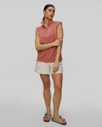 Varley Bluză Roză Fără Mâneci Pentru Femei Varley Magnolia Half Zip Tank 2.0