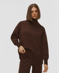 Varley Bluză Maro Cu Guler înalt Pentru Femei Varley Barker High Neck Sweat
