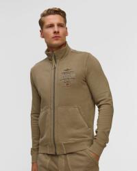 Aeronautica Militare Bluză Verde Cu Fermoar Pentru Bărbați Aeronautica Militare
