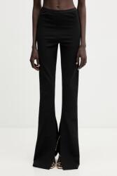 Rick Owens Lilies pantaloni pentru femei, cu vâscoză Carmen PPY2-SPD10Y_99X (LI01F7331.JCVS)