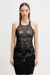 Rick Owens Lilies bluză cu bretele pentru femei Basic PPY2-TSD1N8_99X (LI01F7101.TUSM21)