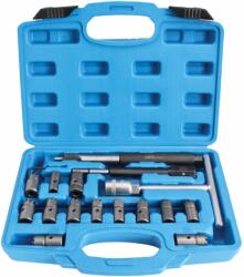 ASTA TOOLS Befecskendező fészek maró készlet 17db S-XDI17 (S-XDI17)