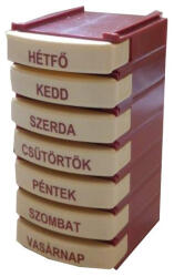  Gyógyszeradagoló heti oszlop szerű