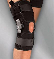 MEDI hinged knee wrap airtex L-es (51-57cm) térdortézis - plazapatika