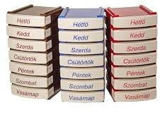 SALUS Gyógyszeradagoló heti medi box emeletes (különböző színek)