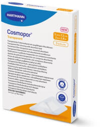 Cosmopor E transparent steril filmkötszer sebpárnával 5x7, 2cm 5 db/doboz - plazapatika