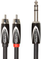 Roland RCC-10-TR2RV2 TRS(M)-RCA DUAL Cable - 3 méter