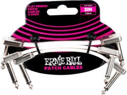 Ernie Ball 6384 Flat Ribbon 7, 5 cm fehér patchkábel szett - gitarcentrum