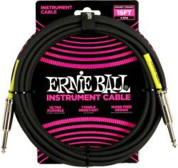 Ernie Ball 6399 4, 5m gitárkábel, egyenes csatlakozók, fekete