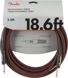 Fender Professional Series 5, 5 m Red Tweed gitárkábel - gitarcentrum