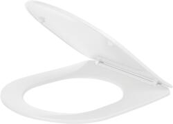 Laveo Desna, WC-ülőke 440x362 mm, lágyan záródó, duroplaszt, fehér fényes felület, LAV-ADA_600D (LAV-ADA_600D)