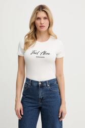 Patrizia Pepe t-shirt - fehér 38 - answear - 23 990 Ft