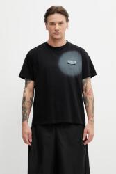 MM6 Maison Margiela t-shirt férfi pamut - fekete L - answear - 87 990 Ft
