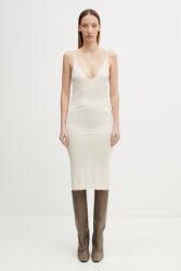 Rick Owens Lilies nyári viszkóz ruha - bézs M
