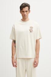 Drôle de Monsieur t-shirt férfi pamut Vase Havana - bézs M