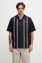 Fred Perry ing férfi pamut - sötétkék XL