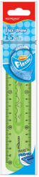 Keyroad Vonalzó 15 cm, flexibilis Keyroad Flex Draw vegyes színek (KR971663) - nyomtassingyen