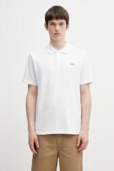 APC A. P. C. férfi pamut polo standard GOTS póló - fehér M