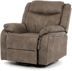 Artium Elektromos relax fotel állítható háttámlával barna vintage szövet TV-Q8668 BR3 (artTV-Q8668-BR3)