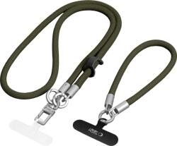 Tech-protect C10S Rope Crossbody & Wrist verde olive/titan (5906302340101)