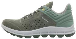 Grisport Pantofi barbati, verde, sport, piele naturala, perforati, cu talpa joasa, Grisport 869882-44403V8-Verde (Marime: 43) (869882-44403V8-Verde-43)