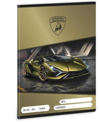 Ars Una Füzet sima ARS UNA A/5 32 lapos 20-32 Lamborghini 5523 (53615237) - robbitairodaszer