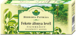 Herbária Filterezett Fekete Áfonyalevél tea 25x1, 2 g (0010009543)