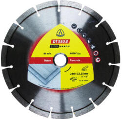 Klingspor Disc diamantat debitare beton Klingspor DT 350 B Extra 230x2.6x22.23 mm (339829)