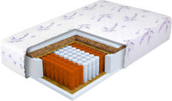 Wilsondo Saltea cu arcuri individuale și cocos Dax 120x200x24 - husă Lavender Saltea