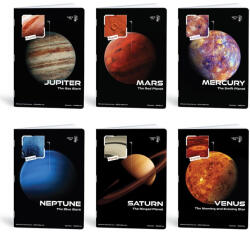  Füzet kockás LIPAMILL A/4 40 lapos Planet vibe (01_08712)