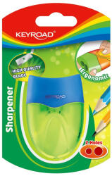 Keyroad Hegyező 2 lyukú tartályos Keyroad Mellow vegyes színek - suplix