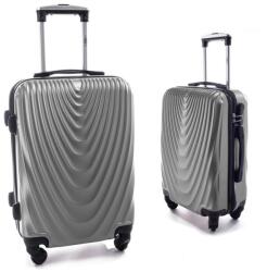Rogal Ezüst 2 részes keményfedeles bőröndszett „Motion - 3 méret (S663set2-silver)