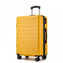 Konofactory Sárga elegáns műanyag bőrönd „Hawai - M, L, XL méret (K2691solo-yellow-HU)