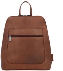 Hide & Stitches Barna vintage valódi bőr hátizsák „Antique (R23161-brown-HU)