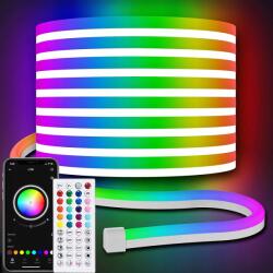  Rgb Led Szalag 10m Ledy Rgb szalag 230V 1A Erős Távirányító Alkalmazás (HRWRQEQ)